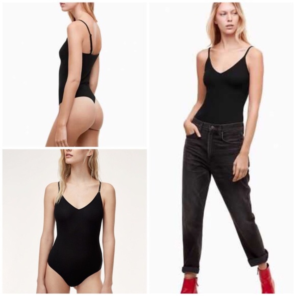 Aritzia Talula black bodysuit